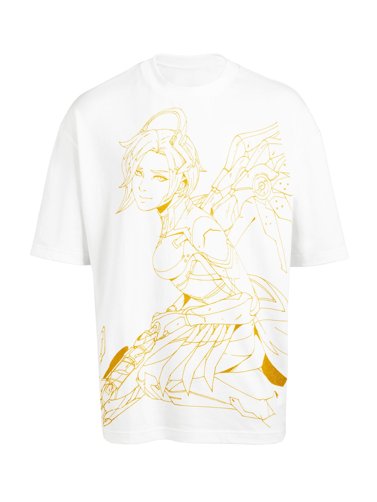 Mercy Linework T-Shirt Front