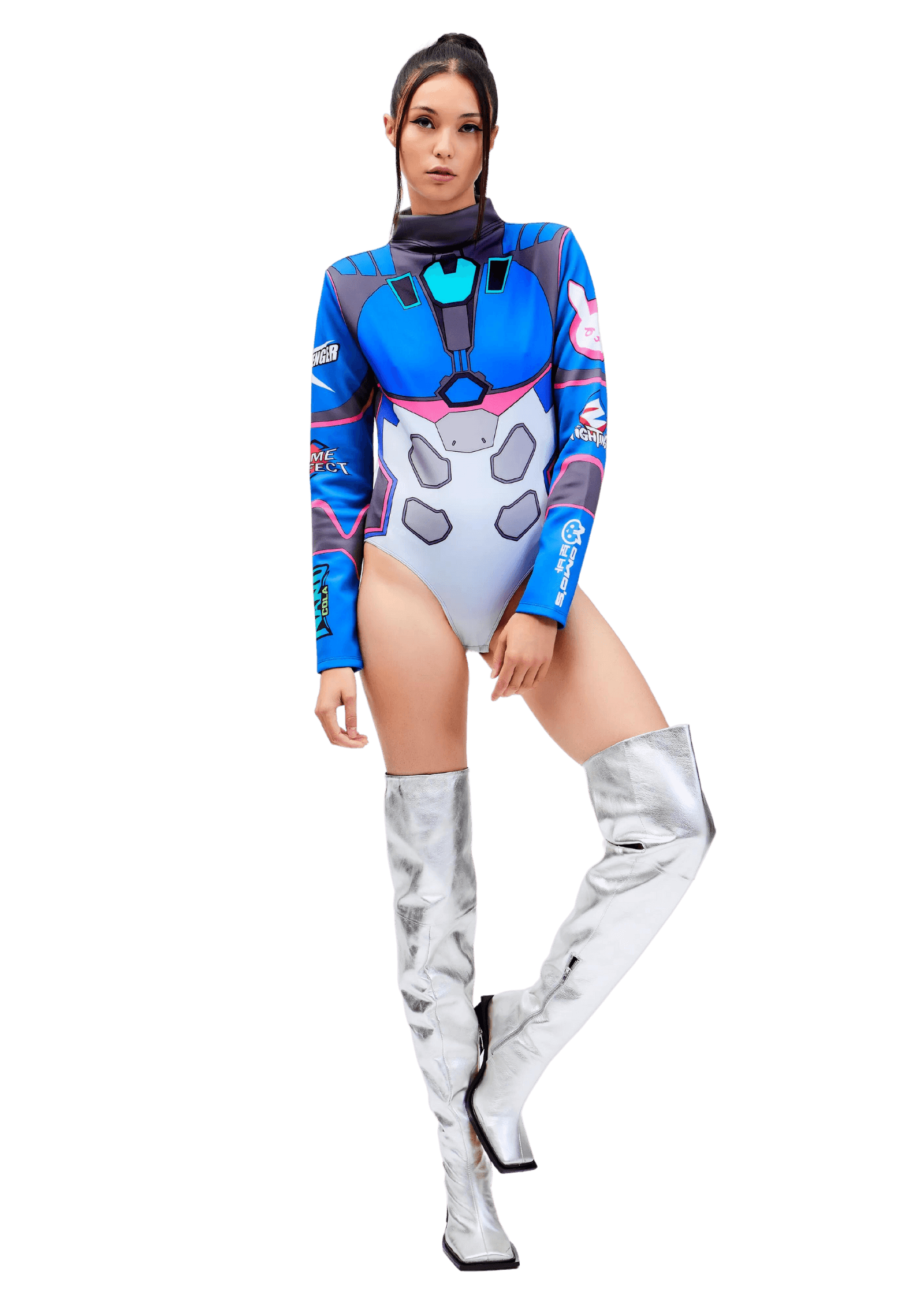 D.Va Long Sleeve Bodysuit model