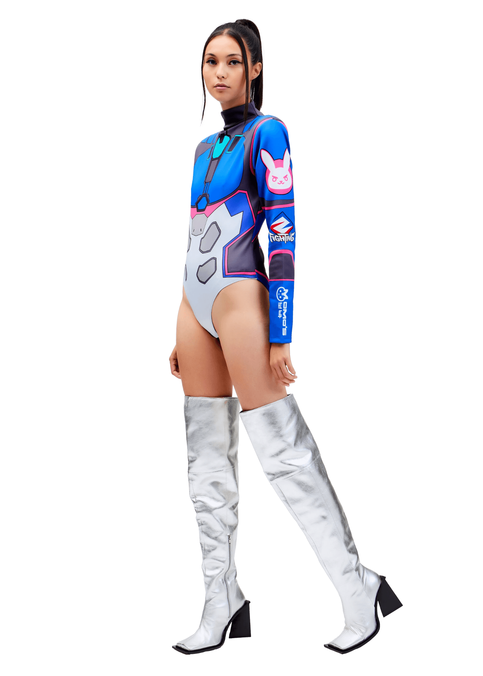 D.Va Long Sleeve Bodysuit model