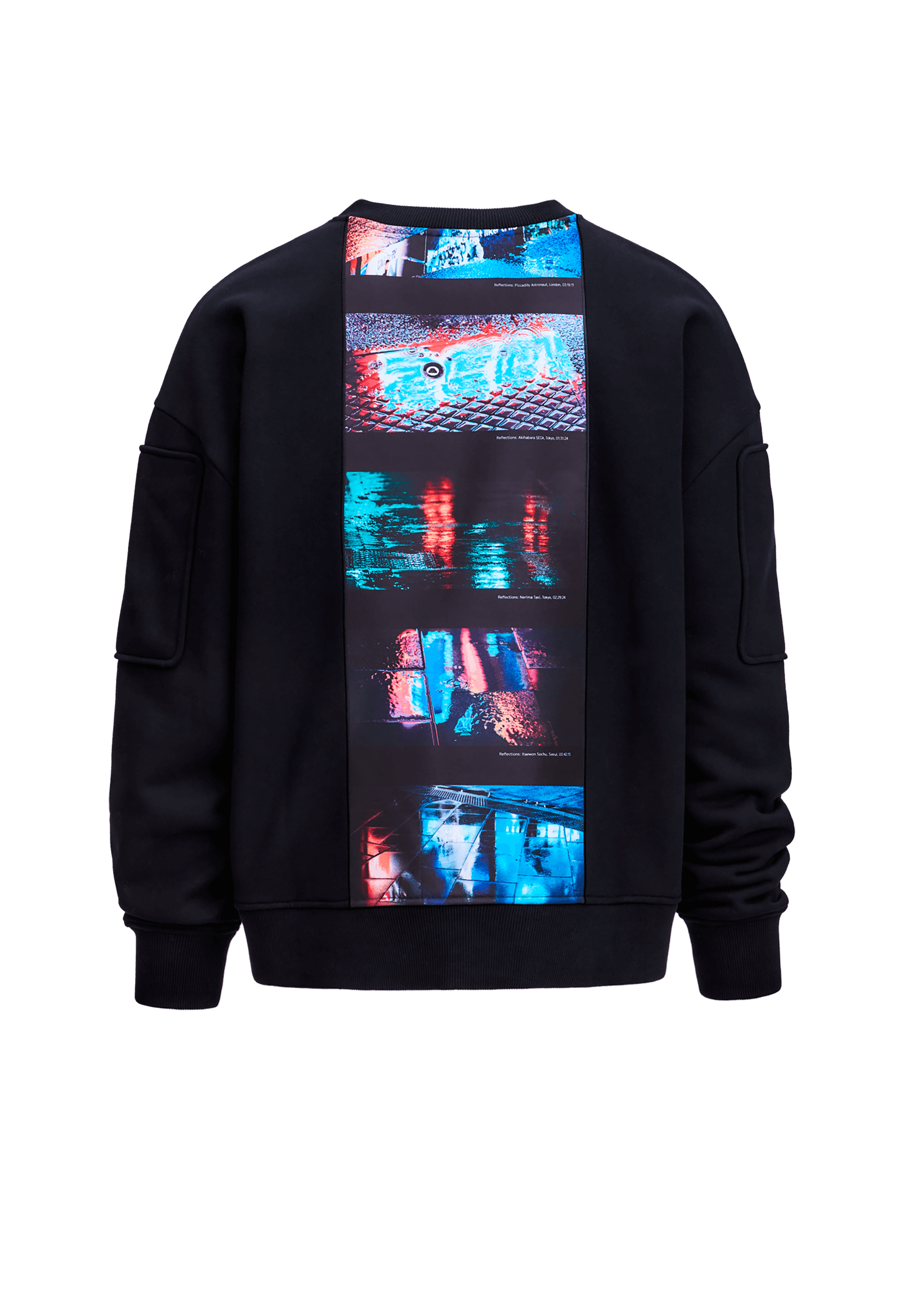 After Dark Panelled Sweatshirt