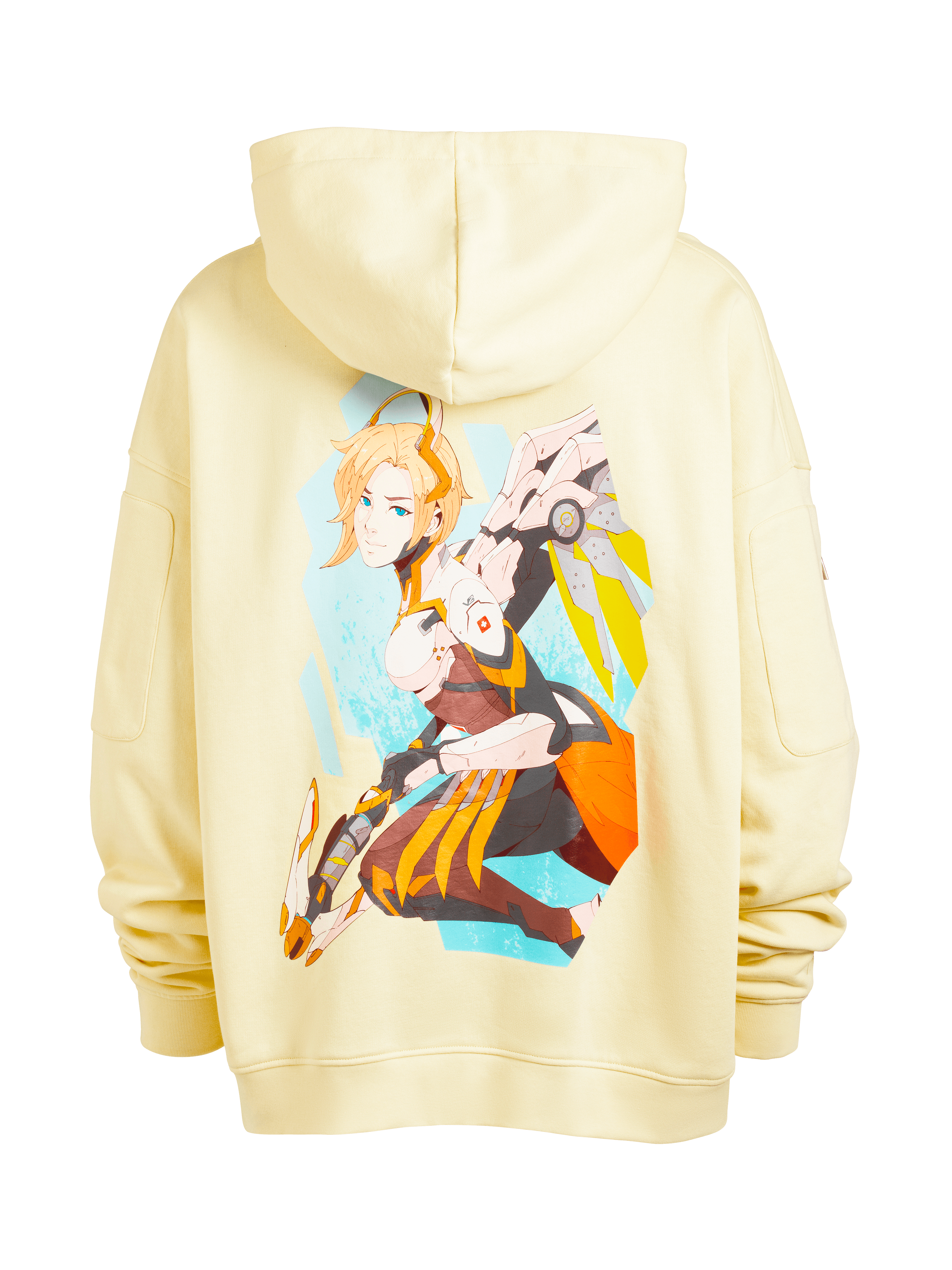 Anime Mercy Oversize Pullover Hoodie ARK 8 x Overwatch ARK 8