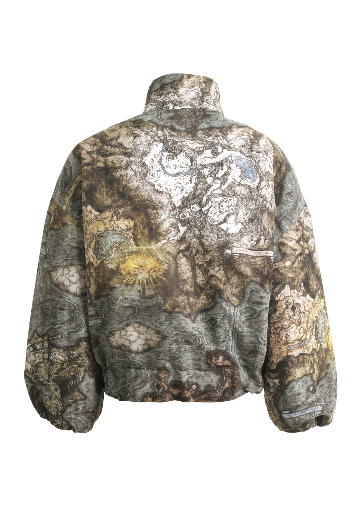 The Lands Between Printed Bomber - Back View