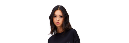 Model wears Dani Long Sleeve T-shirt
