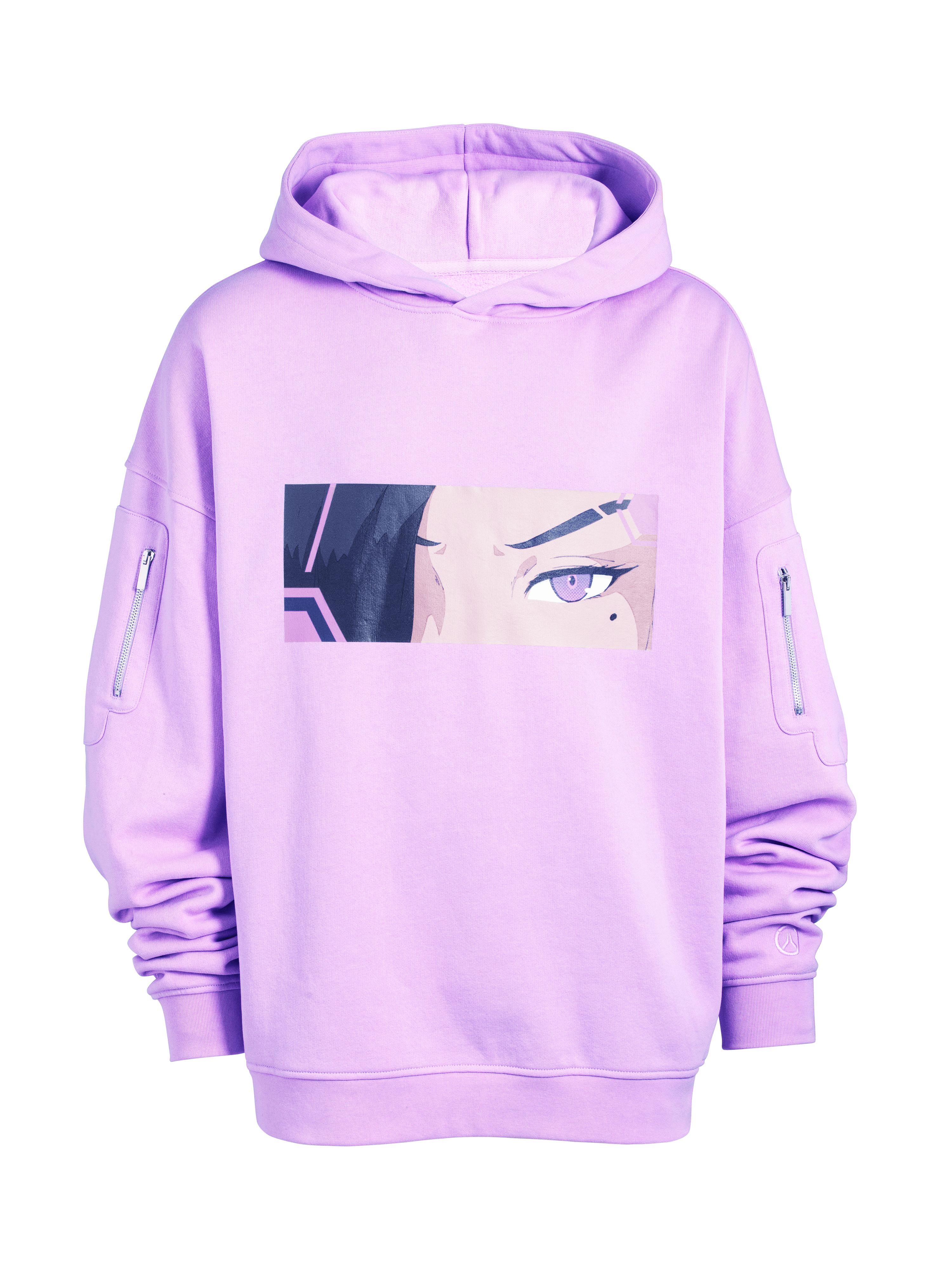 Sombra Anime Oversize Pullover Hoodie Front