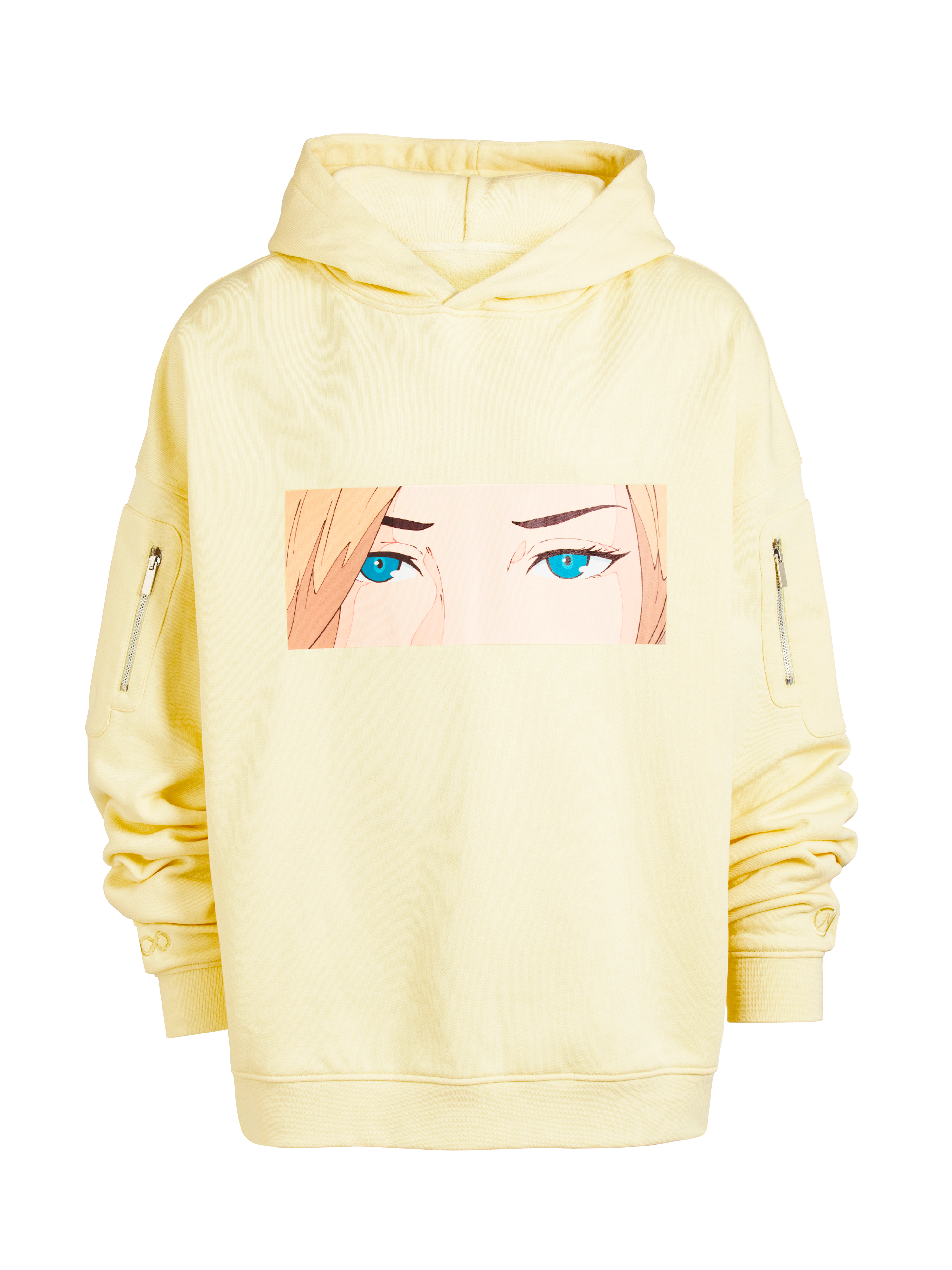 Mercy Anime Oversize Pullover Hoodie Front